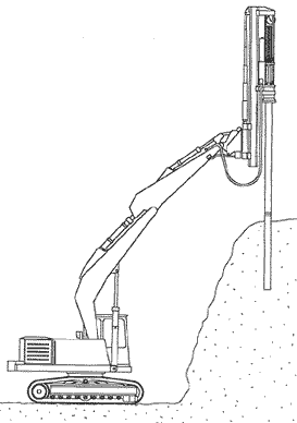 Free-fall hydraulic hammer type HY-RAM